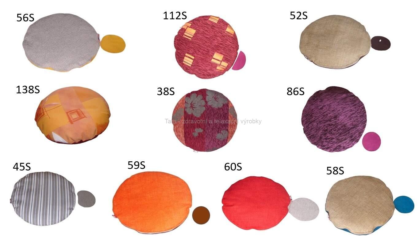 Ergonomická poduška na židli MÁŠA kulatá