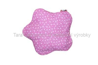 Tvarovaný polštářek PRDEČEK kytička