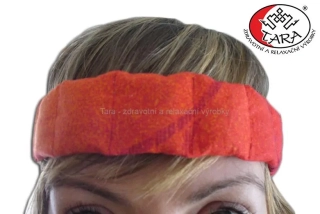 Prohřívací pohanková čelenka MONIKA